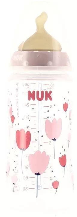 Nuk First Choice Biberon Con Tettarella In Lattice Rosa 300 ml