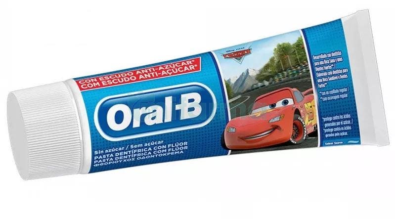 Pasta Dentifrica Oral B Kids 3 anos Cars 75ml