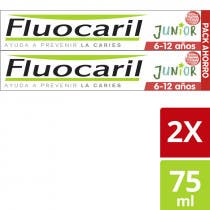 Fluocaril Gel Dentifrico Frutos Rojos Junior 6-12 Anos 75ml 75ml