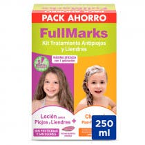 Fullmarks Kit Locion Antipiojos Champu Post Tratamiento