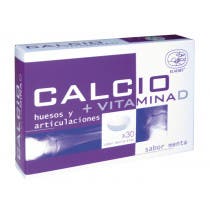 Eladiet Calcio Coralino Vitamina D Sabor Menta 30 Comprimidos