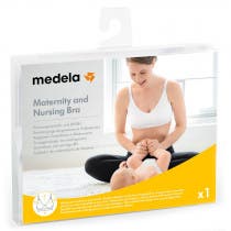 Medela Sujetador Maternity and Nursing Blanco Talla XL